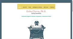 Desktop Screenshot of erikaclowes.com